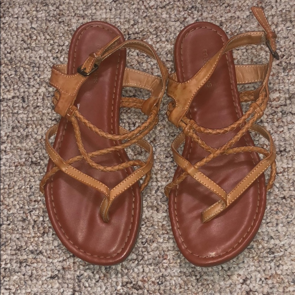 Brown Strappy Sandals
